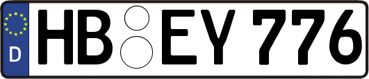HB-EY776