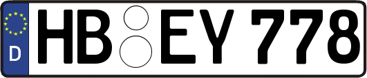 HB-EY778