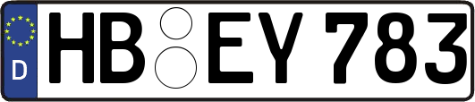 HB-EY783