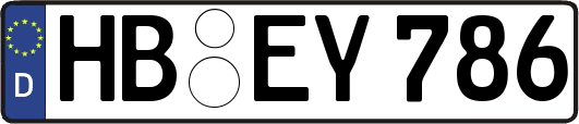 HB-EY786