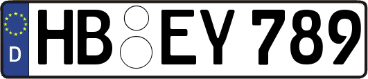 HB-EY789