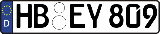HB-EY809