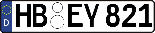 HB-EY821