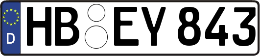 HB-EY843