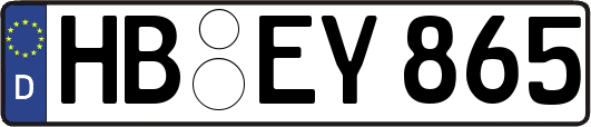 HB-EY865