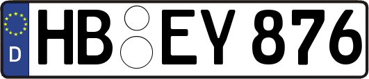 HB-EY876