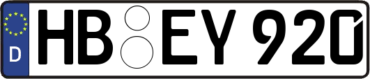 HB-EY920