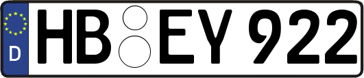 HB-EY922