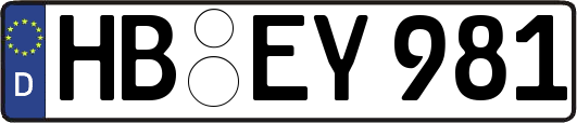 HB-EY981
