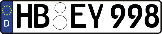 HB-EY998