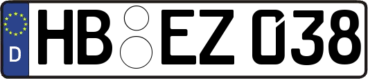 HB-EZ038