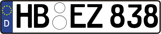 HB-EZ838