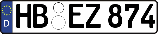 HB-EZ874