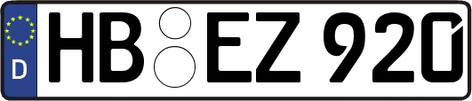 HB-EZ920