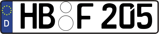 HB-F205