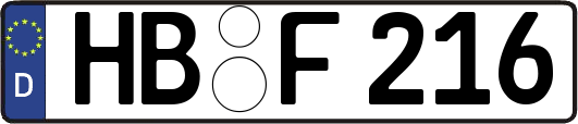 HB-F216