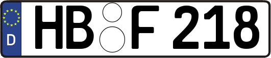 HB-F218