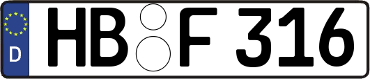 HB-F316