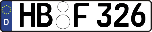HB-F326
