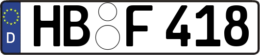 HB-F418
