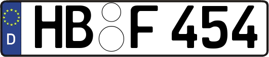 HB-F454
