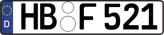 HB-F521