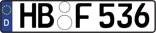 HB-F536