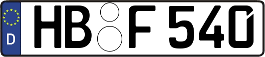 HB-F540