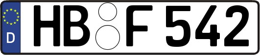 HB-F542
