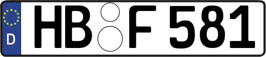 HB-F581