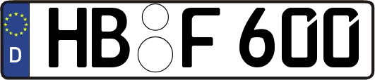HB-F600