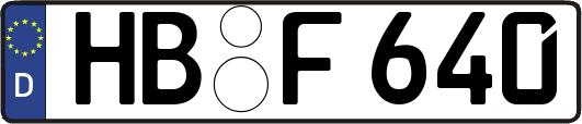 HB-F640