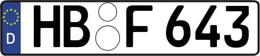 HB-F643