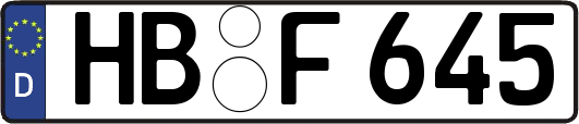 HB-F645