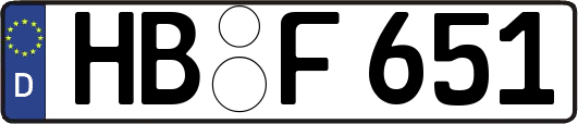 HB-F651