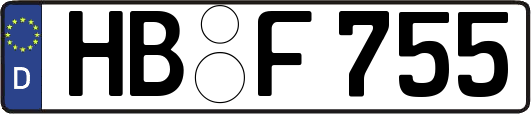 HB-F755