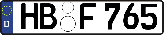 HB-F765