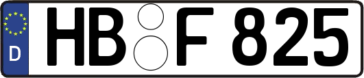 HB-F825