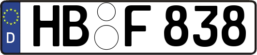 HB-F838