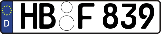 HB-F839