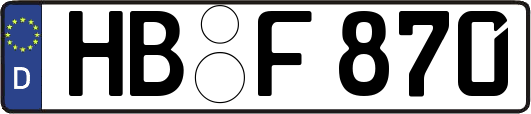 HB-F870