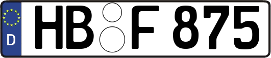 HB-F875