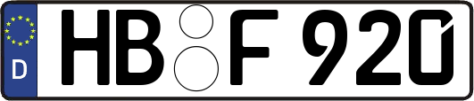HB-F920