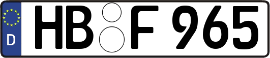 HB-F965