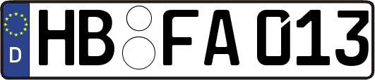 HB-FA013