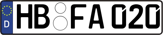 HB-FA020