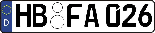 HB-FA026