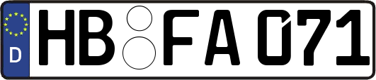 HB-FA071