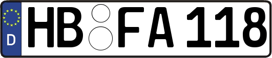 HB-FA118