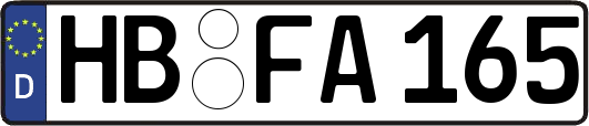 HB-FA165
